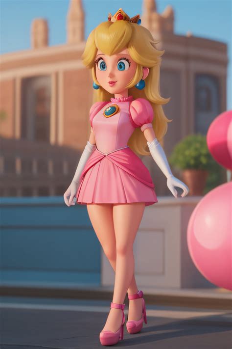 naked princess peach|princess